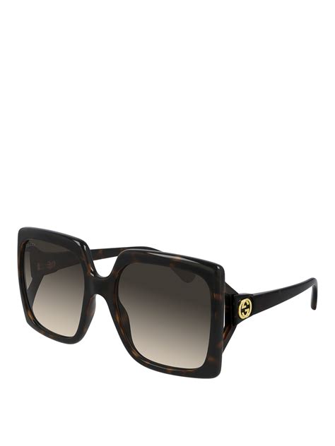 gucci sonnenbrille braun|Gucci sonnenbrille damen cateye.